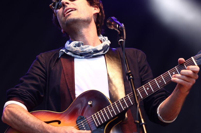 Andrew Bird performed during Arroyo Seco Weekend at the Brookside Golf Course on June 25,...