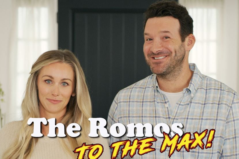Tony Romo y su esposa, Candice Crawford, en el comercial  de Skechers que será transmitido...