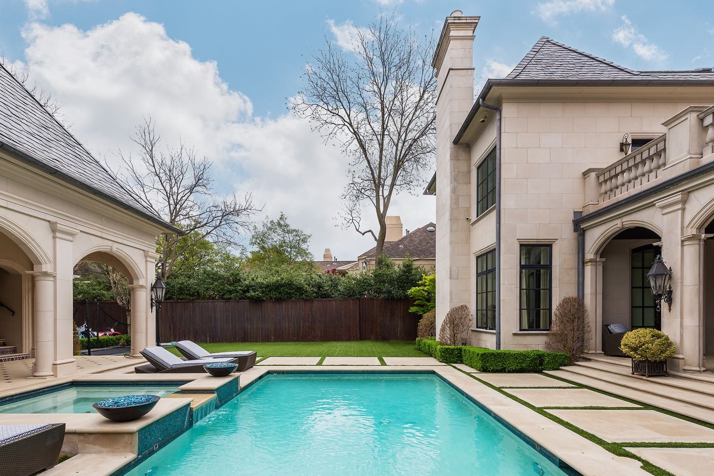 For this six-bedroom Highland Park home, the location may be as eye-catching as the size