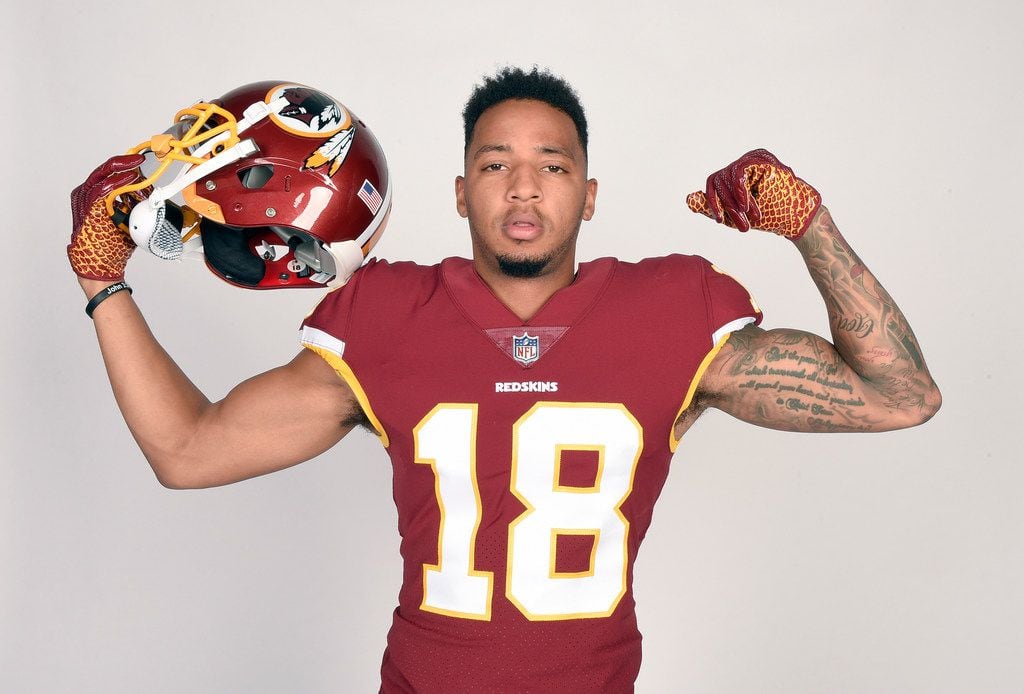 FILE - In this June 11, 2018, file photo, Washington Redskins wide receiver Josh Doctson...