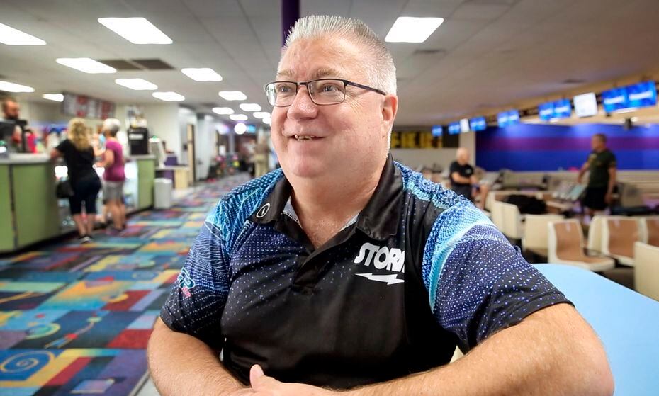 ABC North Lanes manager Earl Burger, nicknamed Mr. E by Micah Parsons, is photographed at...