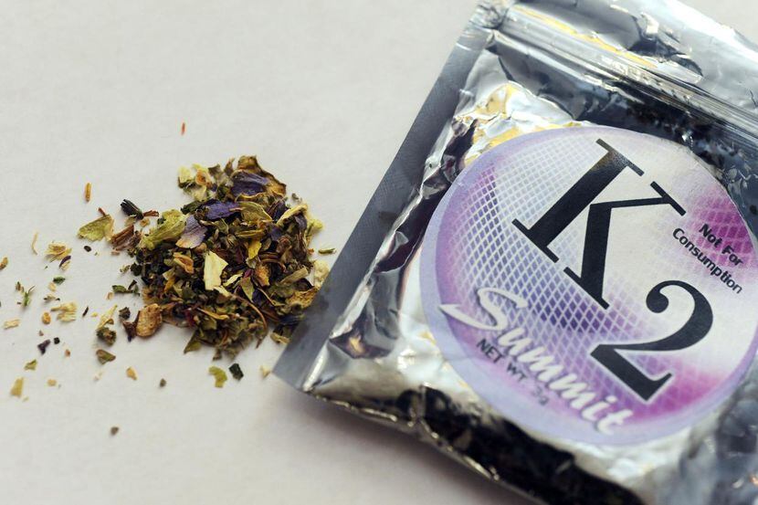 La marihuana sintética K2 ha causado problemas para las autoridades en el centro de Dallas....