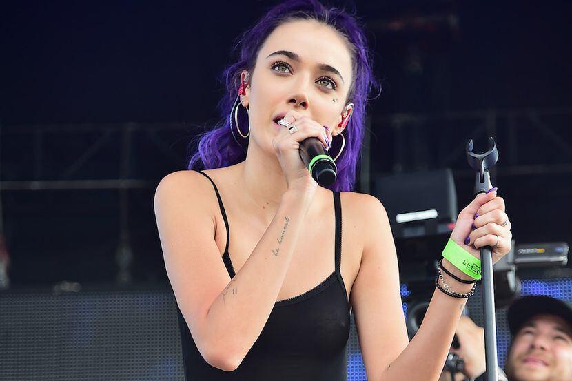Olivia O'Brien performed on day 1 of Billboard Hot 100 Festival 2018 at Northwell Health at...