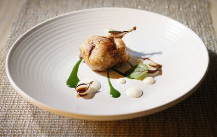 Here's a stylish quail dish from Casa Rubia back in 2014.