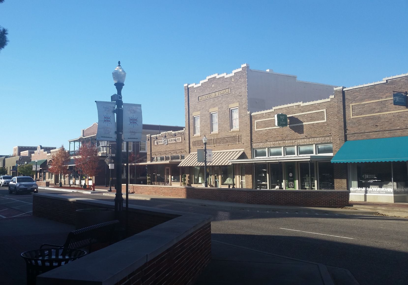 Lewisville's historic Old Town district has buildings dating to the late 1800s.