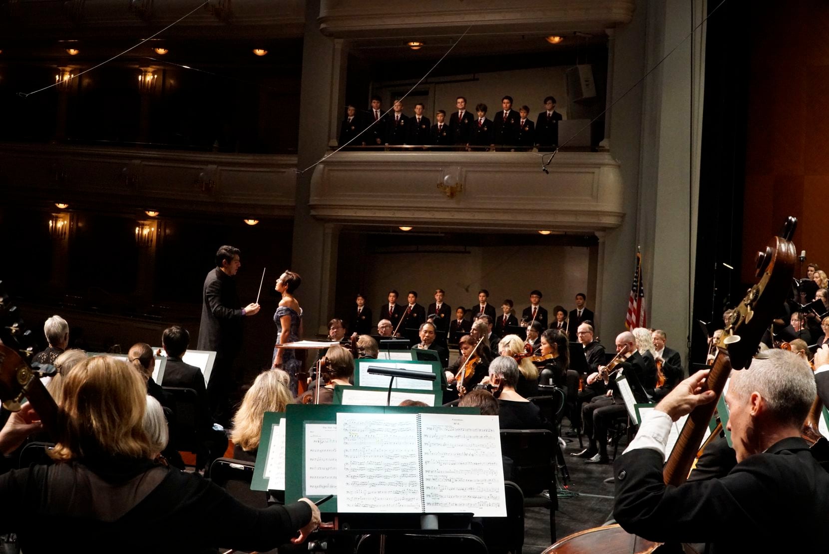 The Fort Worth Symphony Orchestra performs Mahler’s Third Symphony with Soloist Kelley O’Connor and The Texas Boys Choir at Bass Performance Hall in Fort Worth, Texas on Friday October 11, 2019. 