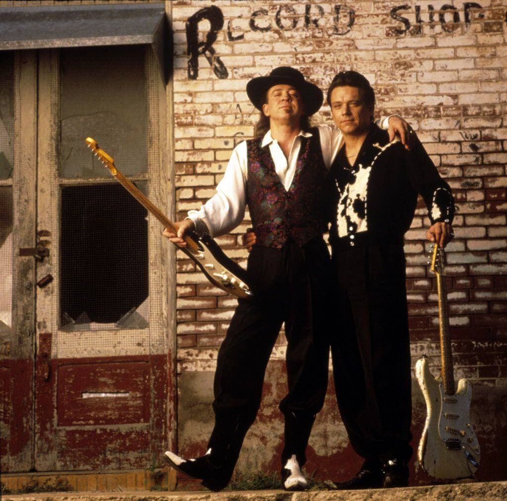 Stevie Ray and Jimmie Vaughan