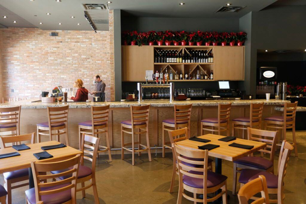 Interior view of the new Coal Vines located across from the Omni Dallas Hotel photographed...