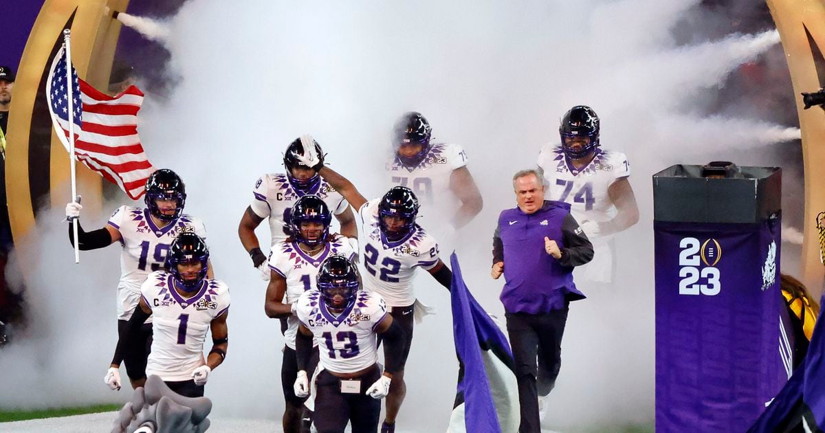 TCU football 2023 schedule Horned Frogs start Big 12 Conference play