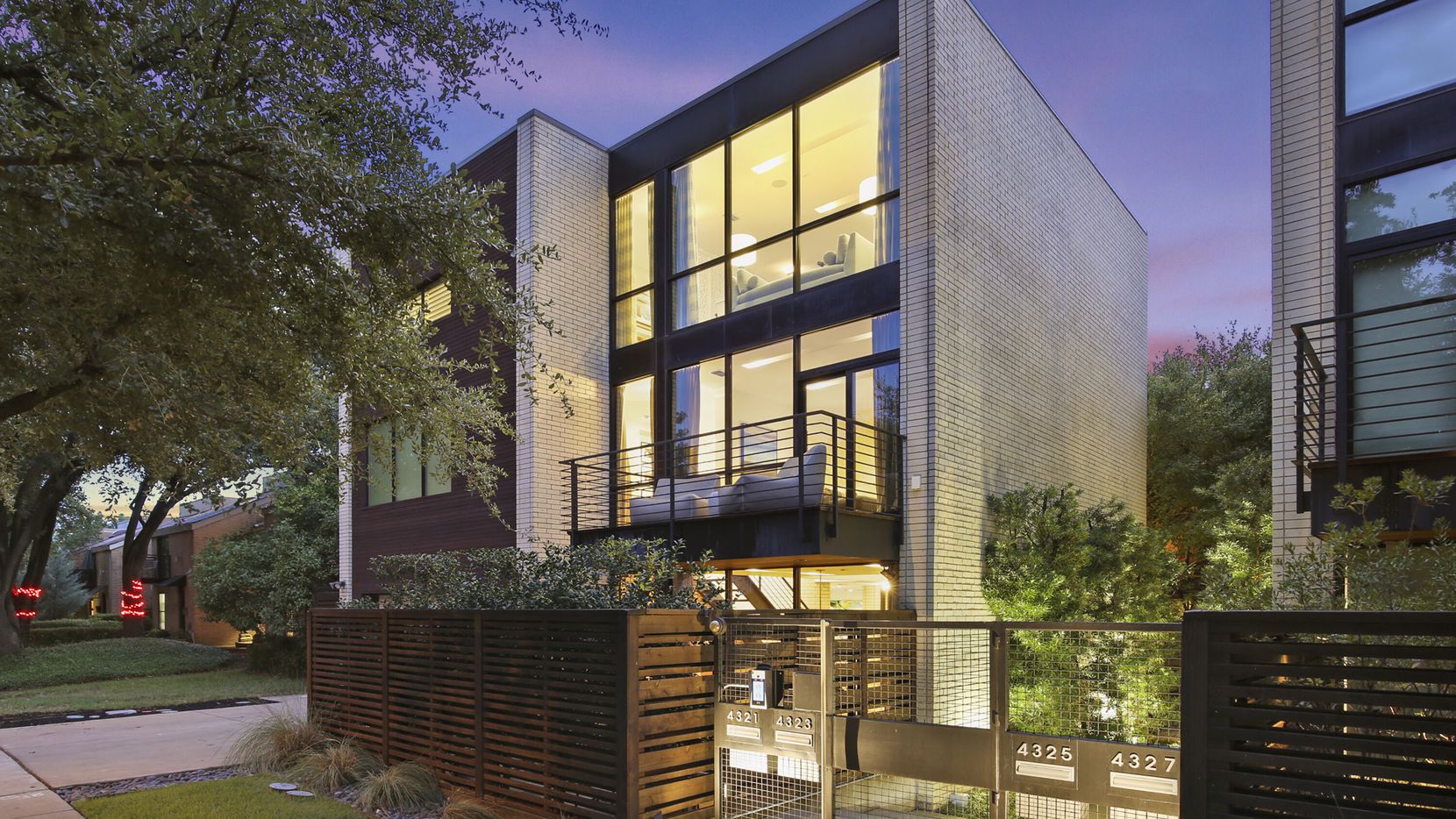 A look at the property at 4321 Travis Street in Dallas.
