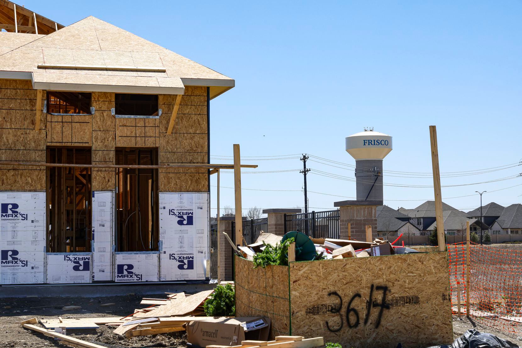A new development is shown under construction in Frisco. Among the nation’s metropolitan...