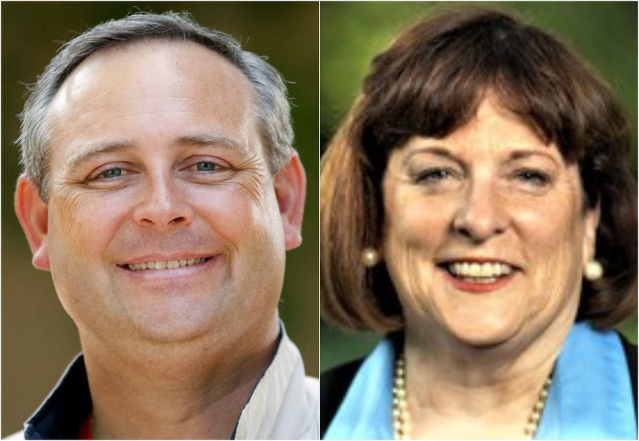 Rodney Anderson and Carol Donovan lead the Dallas County Republican and Democratic parties,...