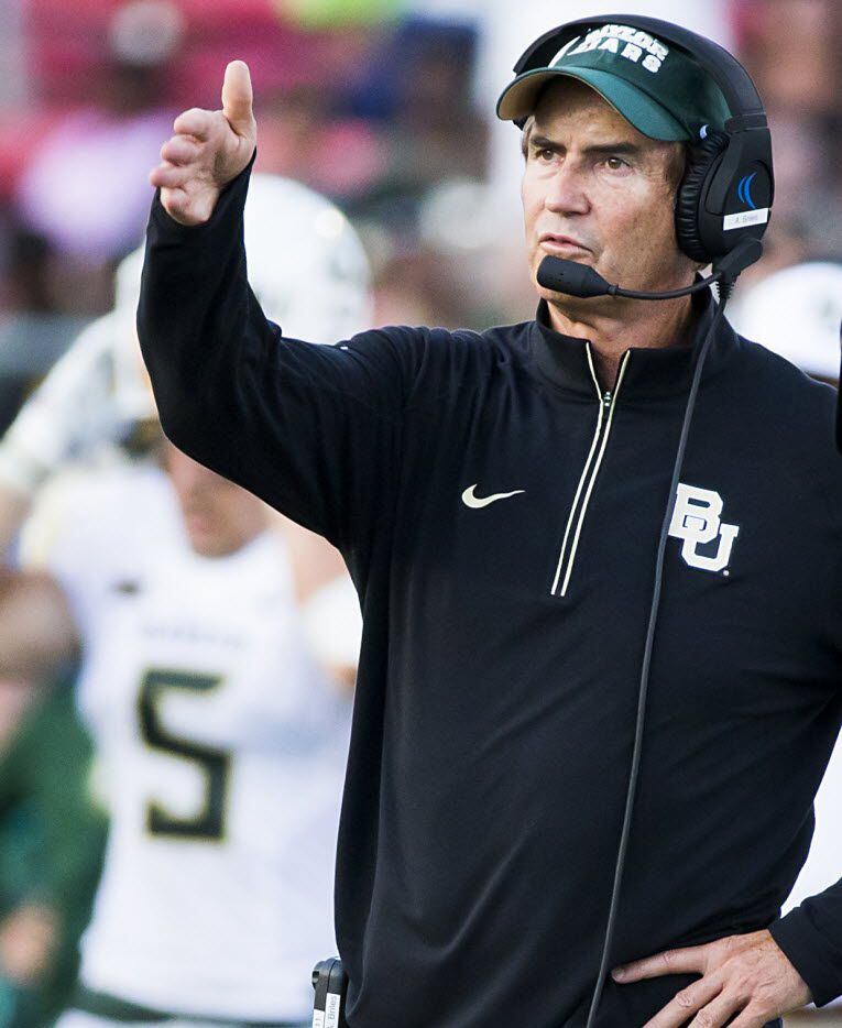 Baylor coach Art Briles and his staff currently have the 15th rank class in the 247Sports...
