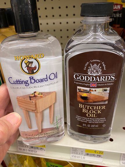 Food Grade Mineral Oil For Cutting Boards