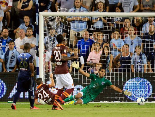 Fernández durante el MLS All-Stars 2013 (Jamie Squire/Getty Images)