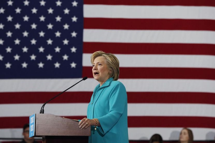 Hillary Clinton durante un evento de campaña en Reno, Nevada. (AP/CAROLYN KASTER)
