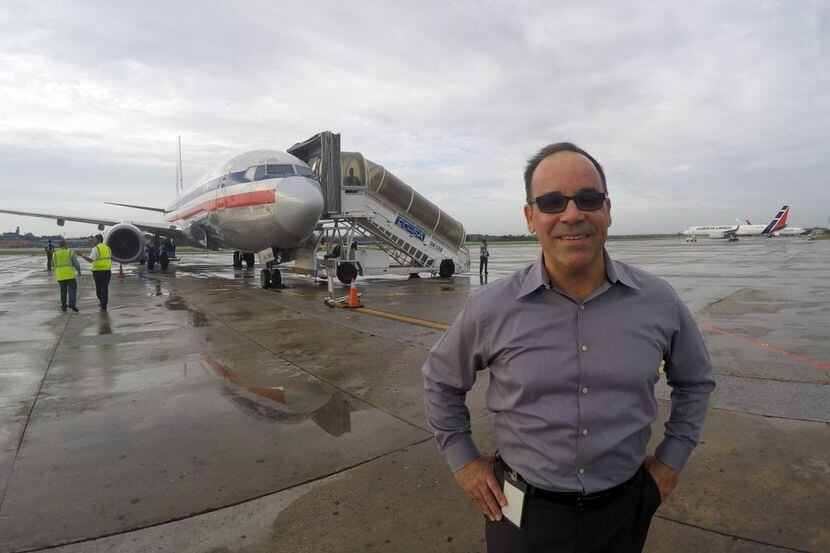 Galo Beltrán, gerente de operaciones de American Airlines en Cuba.
