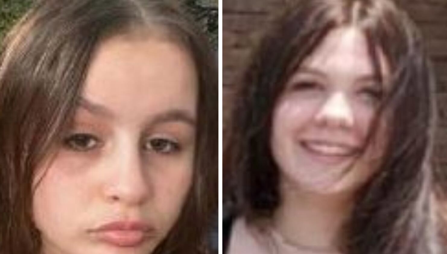 Authorities believe Aysha Lynn Cross (left) and Emilee Solomon (right), both 14, could be in...