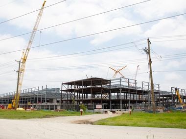 Construction of Texas Instruments' massive chip plant is underway in Richardson. Two years ago, the $3.6 billion project was granted a Chapter 313 tax break worth about $100 million, but the state program is scheduled to end in December 2022 — unless advocates can resurrect it in a different form.