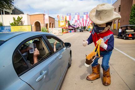 The Big Tex Fair Food Drive-Thru is just over 4 miles, from start to finish. Those who...