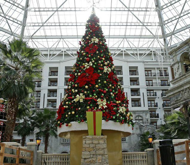 Lone Star Christmas display at Gaylord Texan Resort & Convention Center