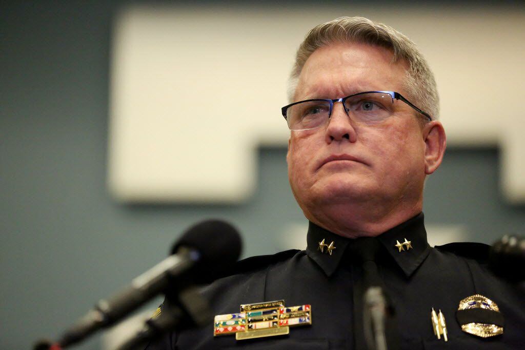 El Centro police chief Joseph Hannigan discuss the impact of the July 7th shooting in...
