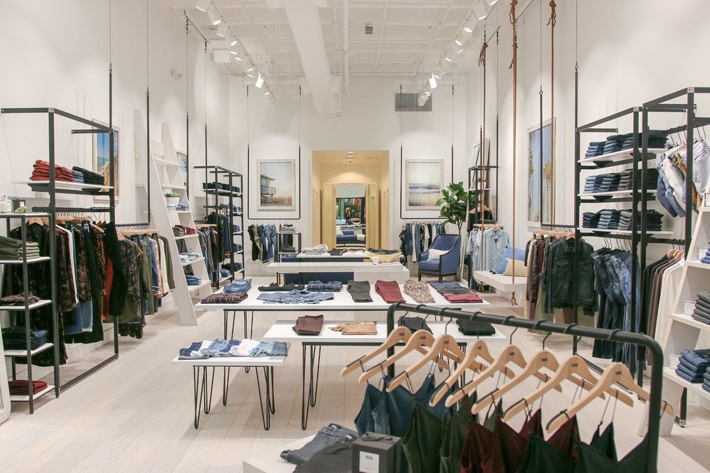 Los Angeles boutique Paige opened in NorthPark Center in Dallas on Aug. 22, 2018.