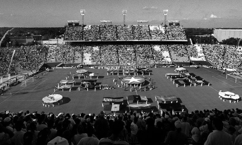  El estadio Cotton Bowl que albergó varios patidos del Mundial 94. El 17 de junio, España...