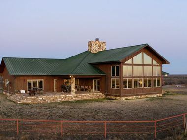 The lodge house at Caloosa Ranch.