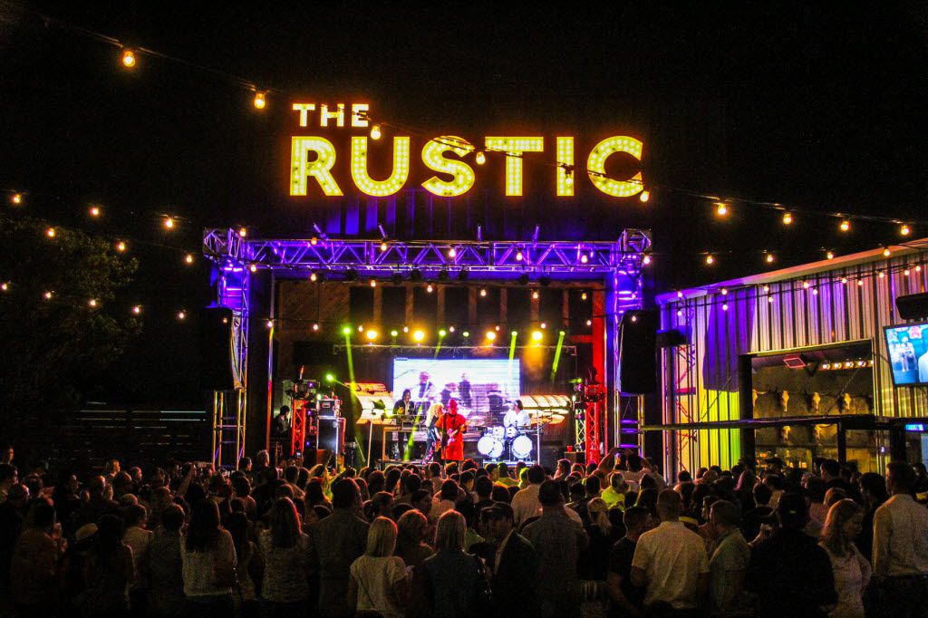 Pat Green is a part owner at The Rustic in Dallas and often plays shows. (Here, '80s group...