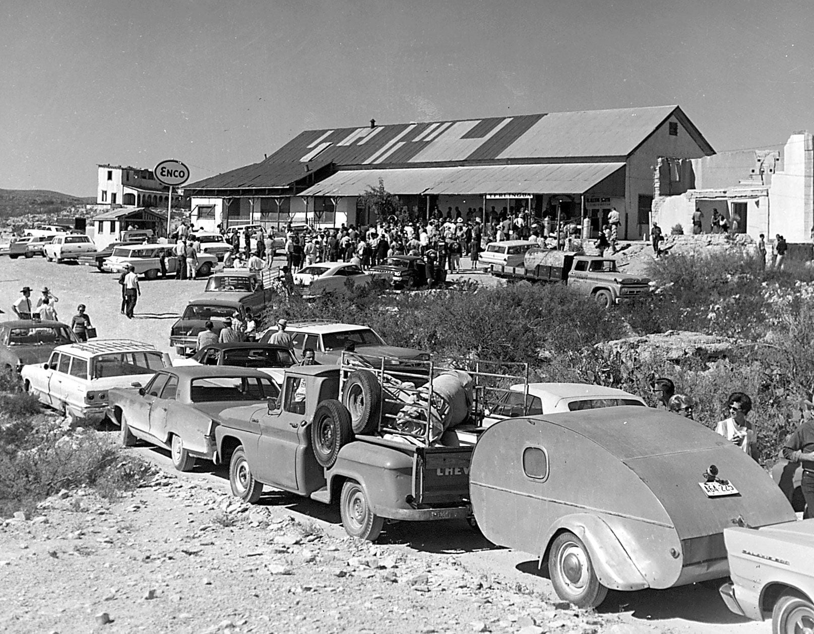 Terlingua has been the chili cook-off capital of Texas since the 1960s. 