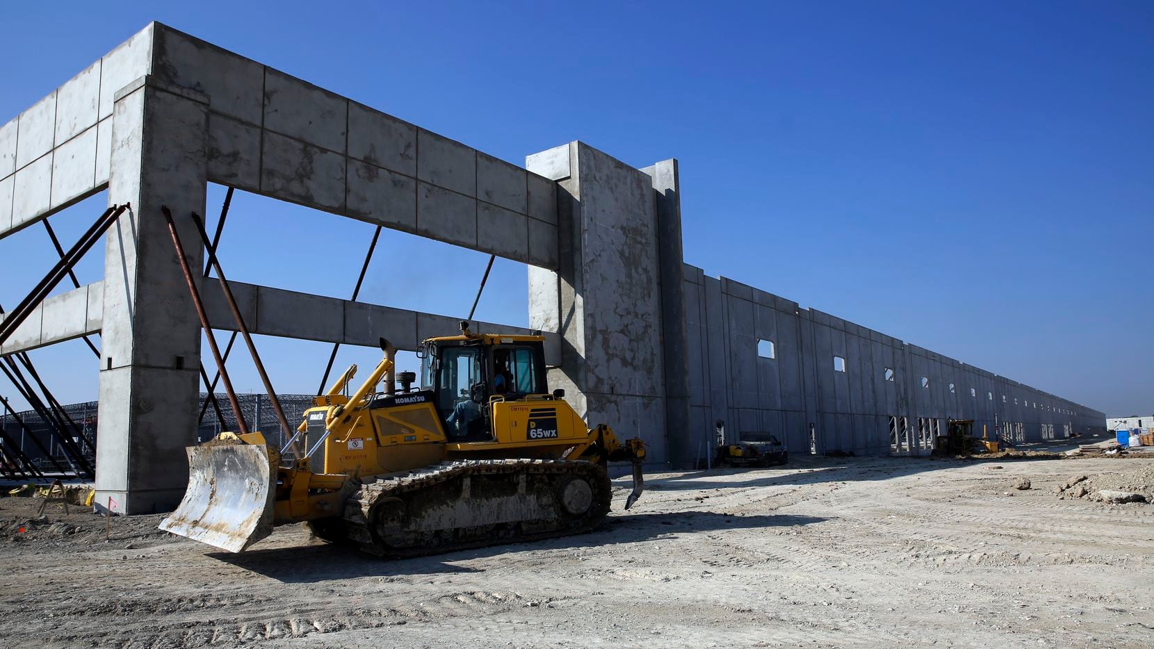 Developers have broken ground for several million square feet of new D-FW warehouse space in...