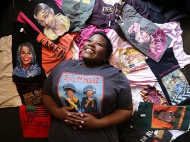 Dallas improv comedian Sydney Plant channeled her passion for honoring Black women's experiences into a new line of T-shirts. Her business is called Black Women Unlimited.