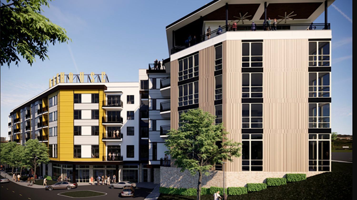 Mintwood Real Estate's Oakhouse apartments are planned on Colorado Boulevard in North Oak...