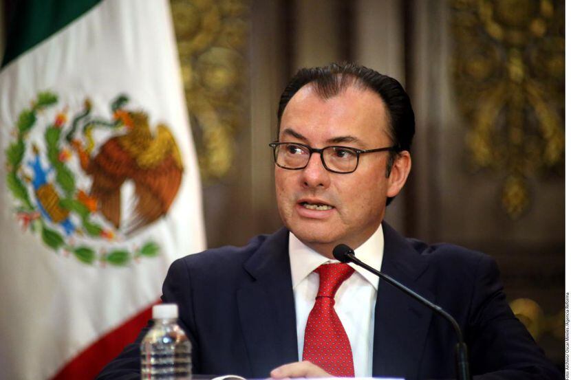 Luis Videgaray, nuevo secretario de Relaciones Exteriores de México.(AGENCIA REFORMA)
