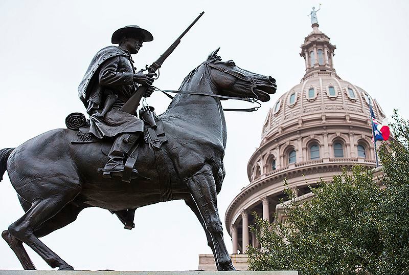 The Capitol in Austin is home to some of the state's largest memorials to the Confederacy,...