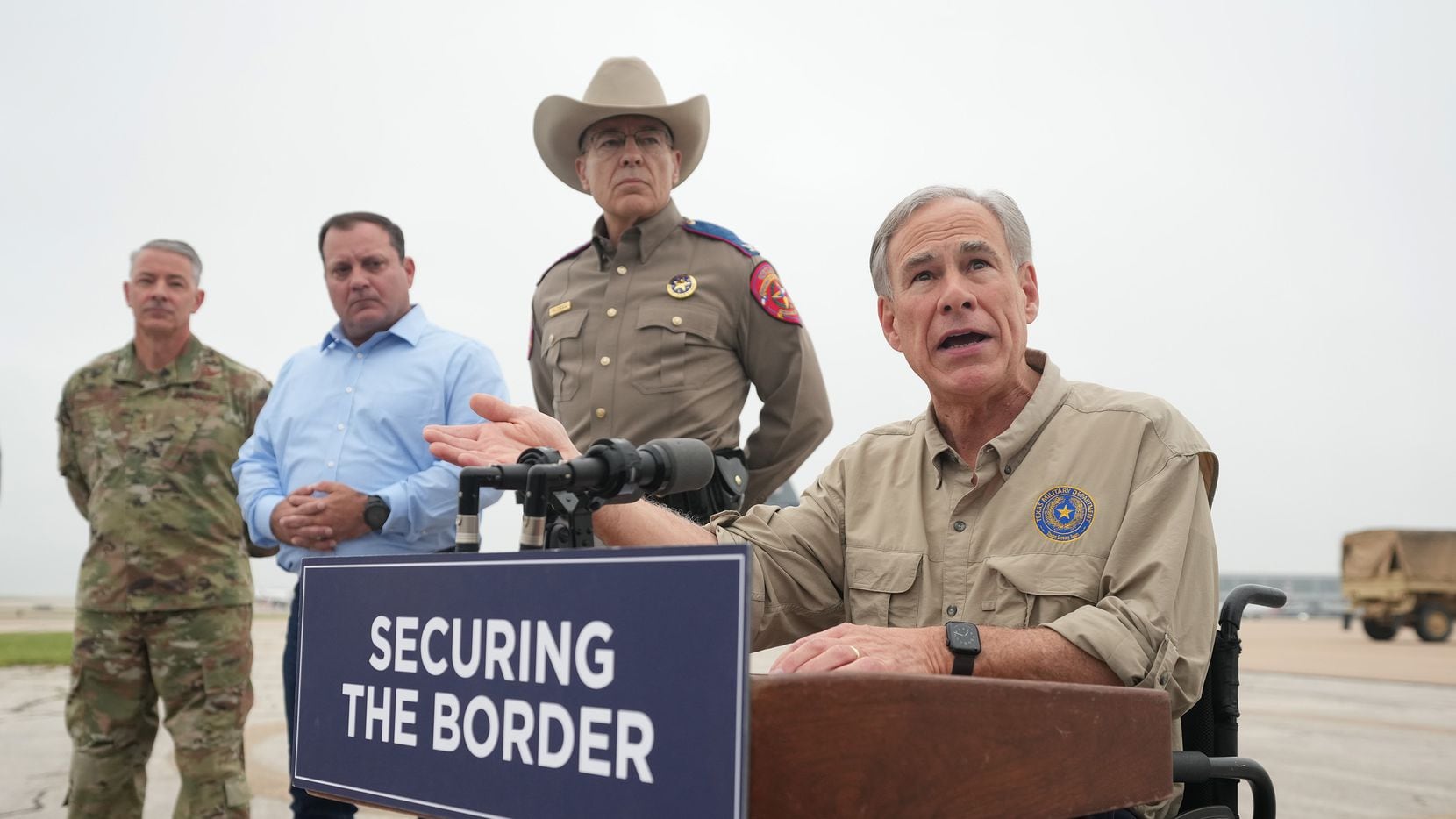 Bill Would Place Gov Abbott Over Texas Mexico Border Surge Pulling Duties From DPS Chief