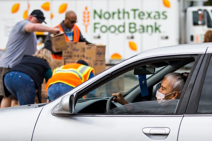 Residentes del área de Dallas podrán recibir despensas de comida por parte del North Texas...