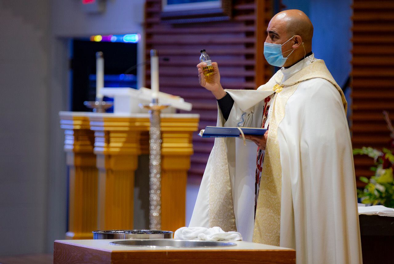 Belmontes said his goals include to put a renewed emphasis on treating parishoners with compassion and to increase attendance. "The pandemic has hit the church overall," he said. "We have to bring people back.”