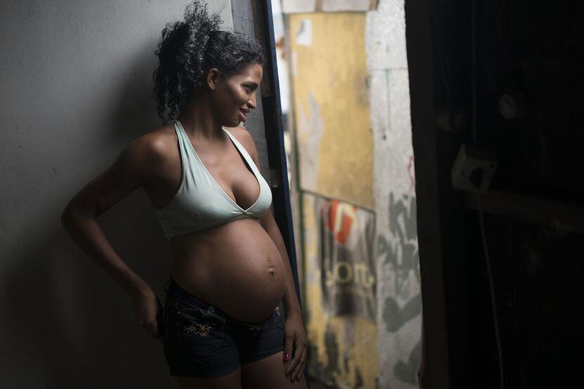 Tainara Lourenco lleva 5 meses de embarazo y vive en Recife, el epicentro de la epidemia de...