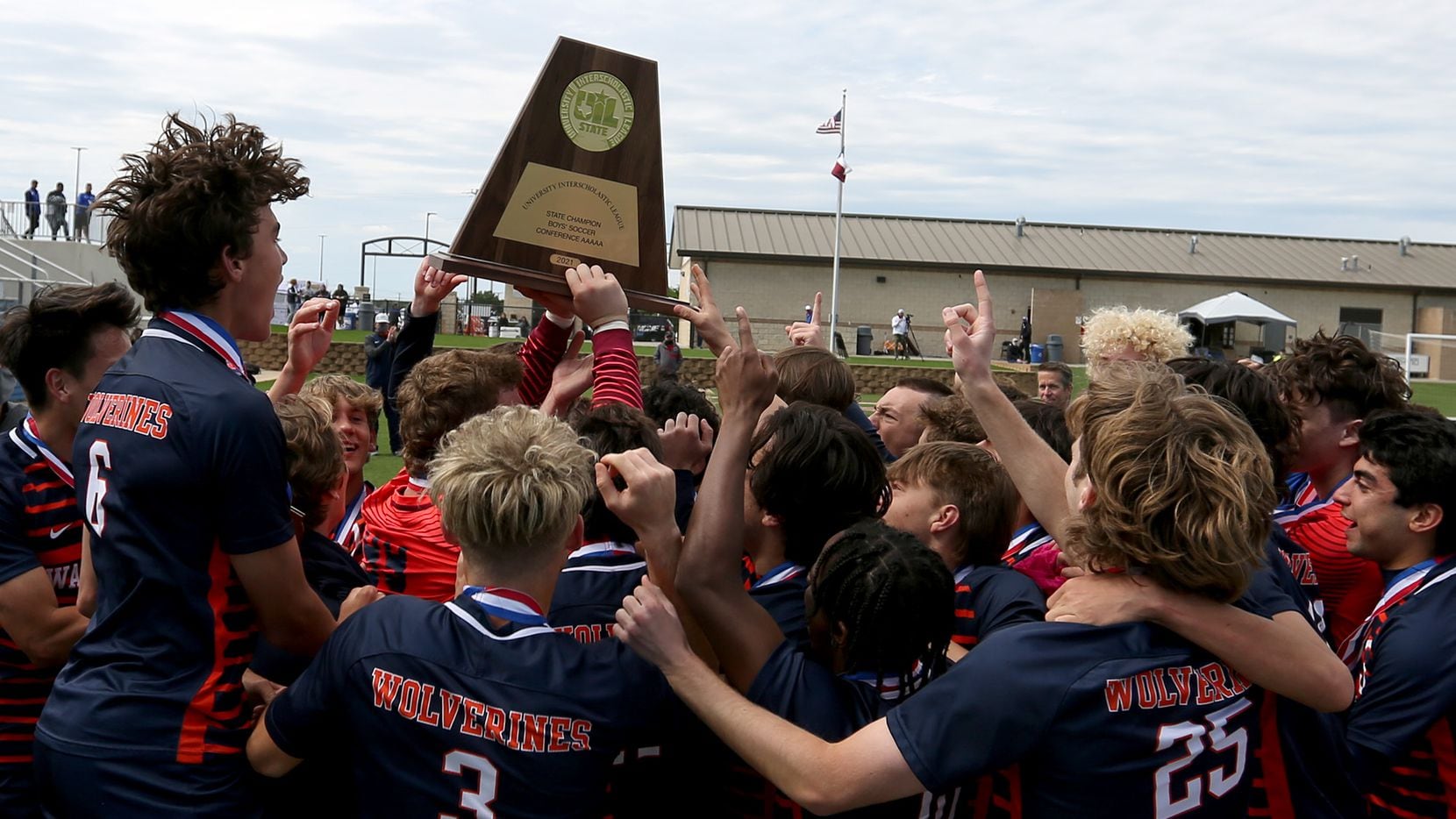 Frisco Wakeland defeats Kingwood Park, wins third 5A boys soccer state championship in last 5