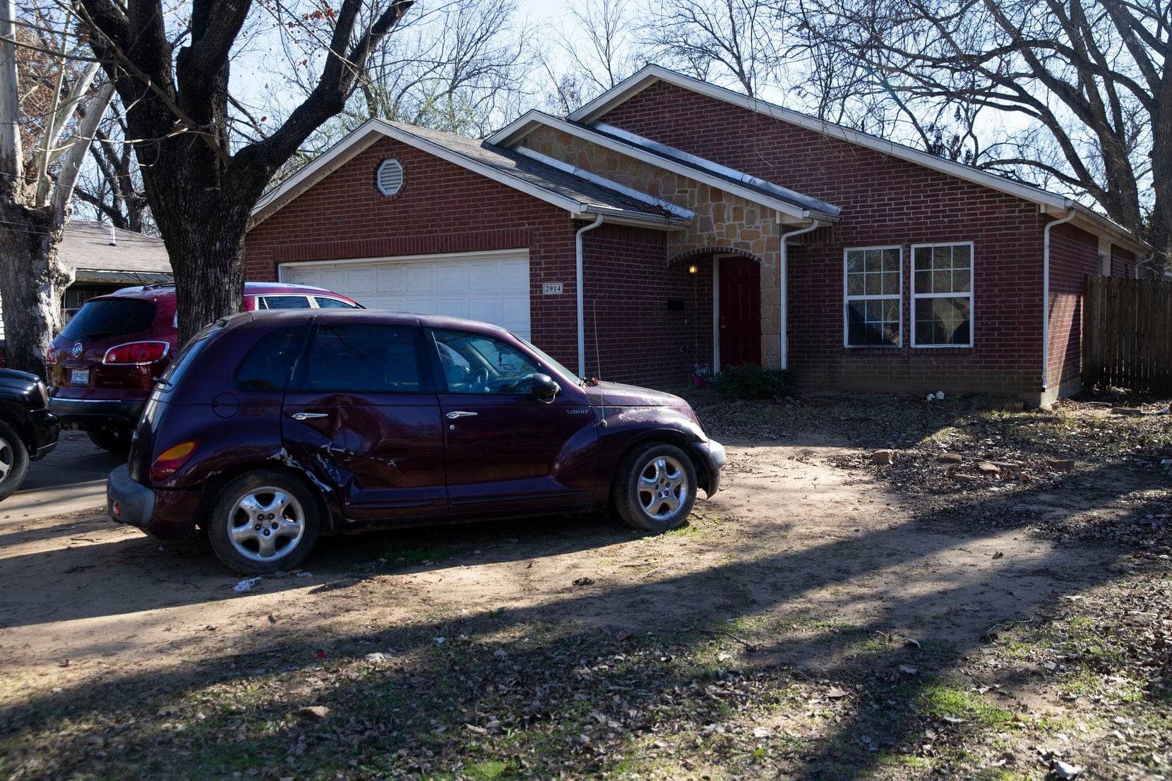 The South Dallas home where 1-year-old Rory Norman was fatally shot early Sunday morning on...