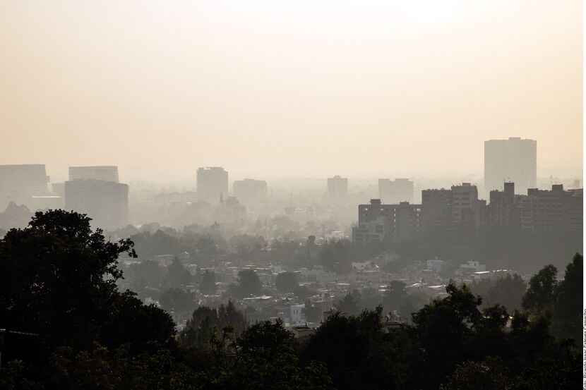 La calidad del aire de la Ciudad de México es muy mala./ AGENCIA REFORMA 

