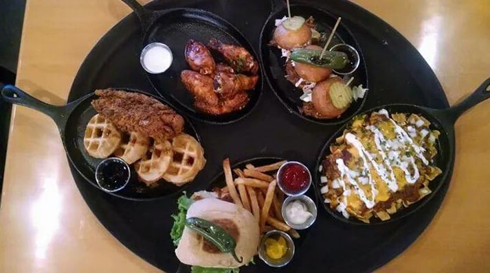 Ace's Ice House and Chop Shop serves wings, sliders and Wagyu burgers.