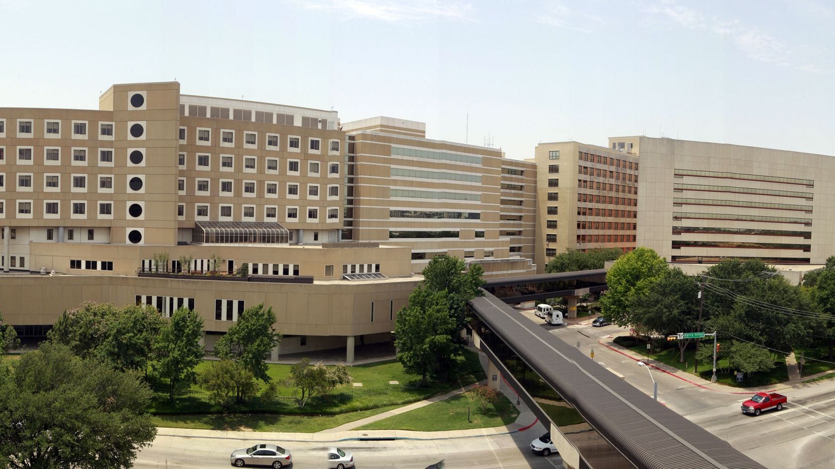 Dallas architect HKS has done designs to convert the former Parkland Hospital campus on...