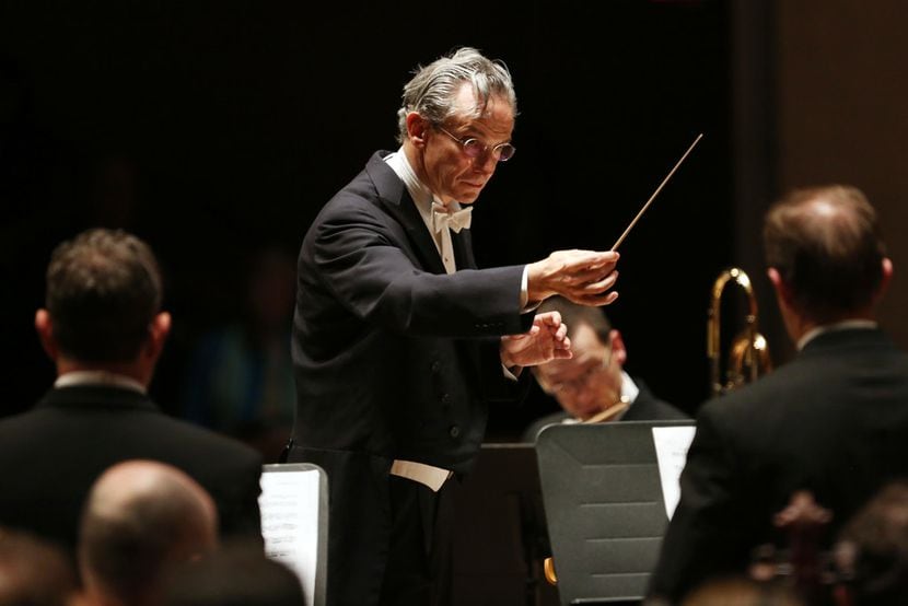 Fabio Luisi led the Dallas Symphony Orchestra in a performance on April 18.