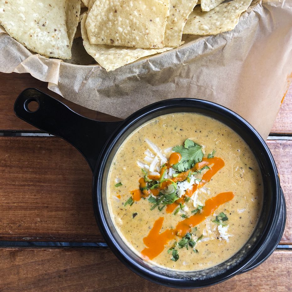 Dallas Morning News readers say the queso at Torchy's Tacos is the best in town.