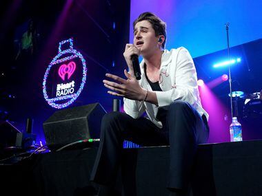 Nicky Youre performs onstage during iHeartRadio 106.1 KISS FM's Jingle Ball 2022 in Fort...