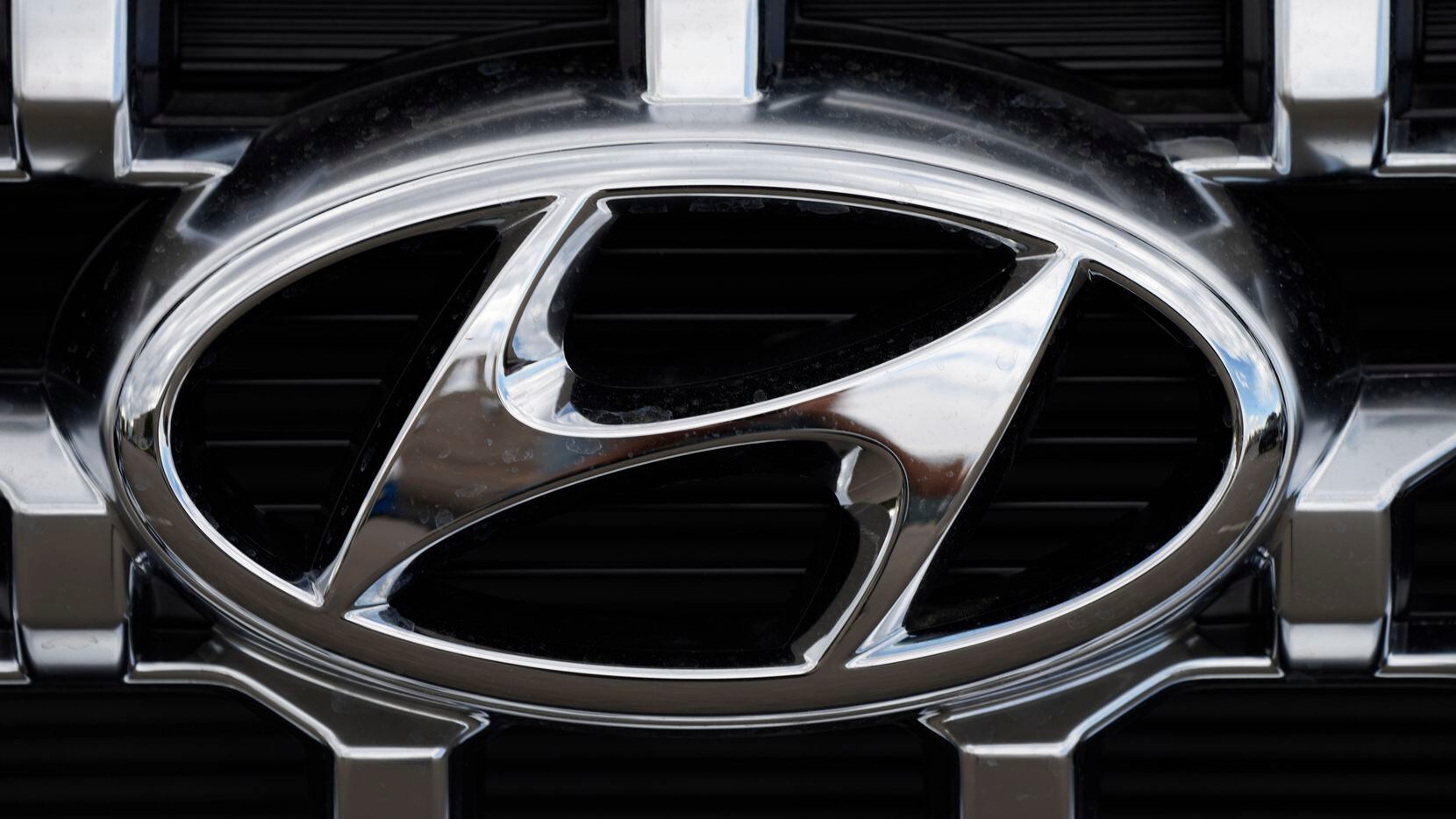 FILE - The Hyundai company logo is displayed Sunday, Sept. 12, 2021, in Littleton, Colo....