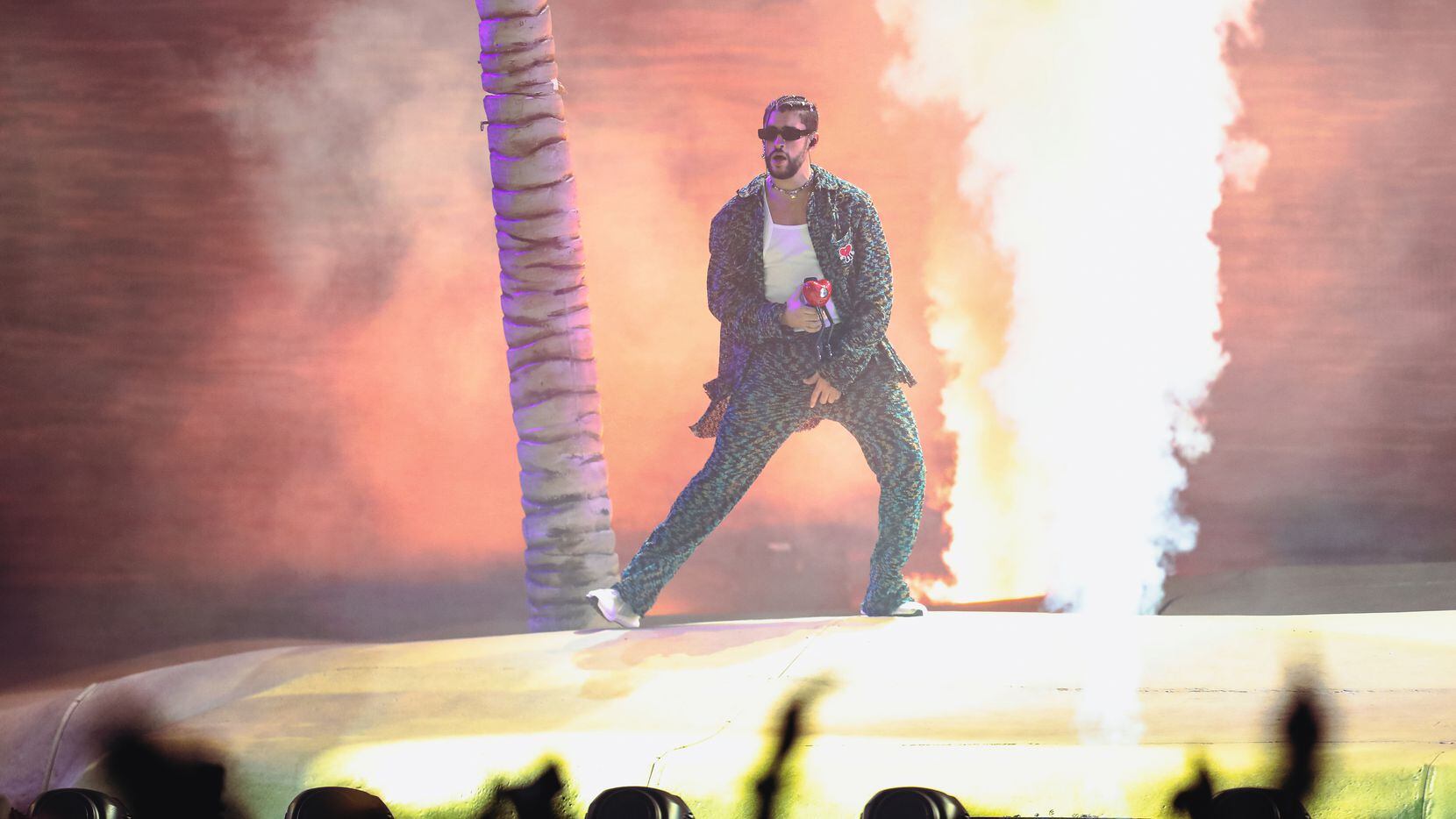 Fans at Bad Bunny's concert came dressed as boldly as their fave
